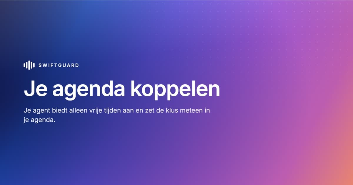 Je agenda koppelen